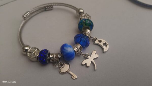 Blue bracelet