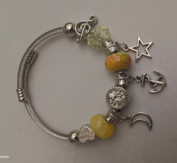 Yellow bracelet