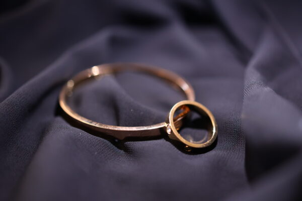Golden everbound bracelet + ring